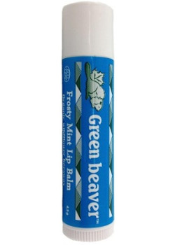Wildflower Beeswax Frosty Mint Lip Balm - 4.5g X 2 - Green Beaver