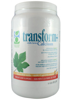 Transform + Calcium Citrus Vanilla - 89g - Genuine Health