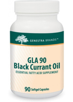 GLA 90 Black Currant Oil - 90 Softgels Caps - Genestra