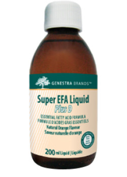 Super EFA Liquid Plus D (Orange) - 200ml - Genestra
