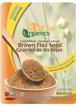 Organic Brown Flax Seed Milled - 454g