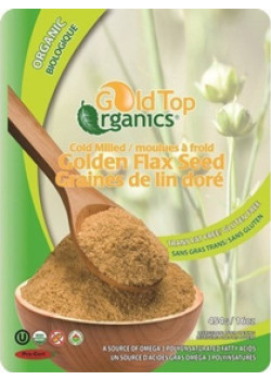 Organic Golden Flax Seed Milled - 454g