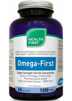 Omega First Super Strength - 240 Gelcaps - Health First