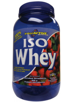 Iso Whey Savoury Strawberry - 910g - Interactive Nutrition