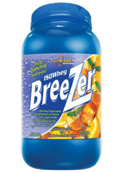 Iso Whey Breezer Lemon Iced Tea - 910g - Interactive Nutrition