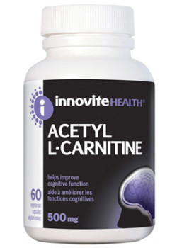 Acetyl L - Carnitine 500mg - 60 V-Caps - Innovite