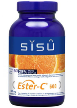 Ester - C 600mg + Bioflavonoids - 150 Caps - Sisu Ester - C 600mg + Bioflavonoids - 150 Caps - Sisu