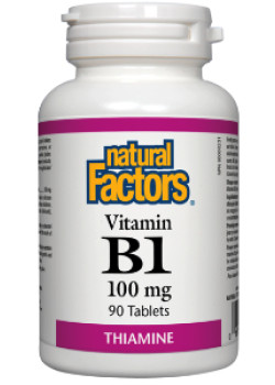 B-1 Thiamine 100mg - 90 Tabs