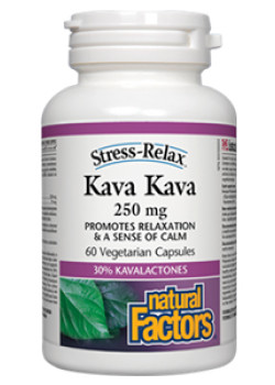 Stress-Relax Kava Kava 250mg - 60 V-Caps