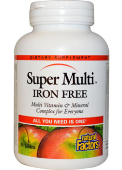Super Multi Iron Free - 90 Tabs