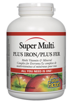 Super Multi Plus Iron - 180 Tabs