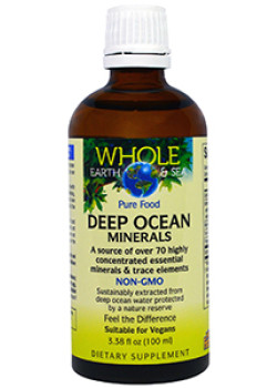 Whole Earth & Sea Pure Food - Deep Ocean Minerals - 100ml