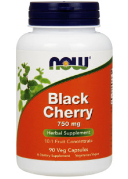 Black Cherry Fruit Extract 750mg - 90 V-Caps - Now