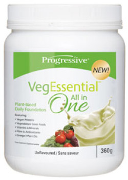 Vegessential All In One (Unflavoured) - 360g - Progressive Nutritional 