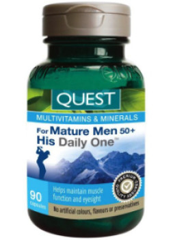 Mature Men 50+ His Daily One - 90 Caps
