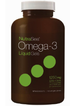 Nutra Sea Omega-3 Liquid Gels (Fresh Mint) - 150 Softgels