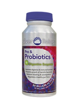 Prebiotic And Probiotic Digestive Enzymes - 120 Caps