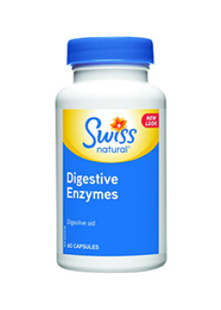 Digestive Enzymes - 75 Caps - 25% BONUS - Swiss Digestive Enzymes - 75 Caps - 25% BONUS - Swiss