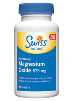 High Potency Magnesium Oxide 835mg - 90 Tabs