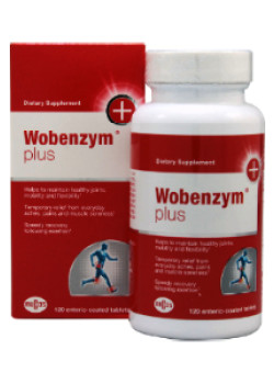 Wobenzym Plus - 120 Enteric Coated Tabs