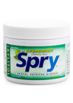 Spry Spearmint Gum - 100 Pieces