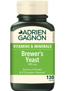 Brewer's Yeast 500mg - 130 Tabs - Adrien Gagnon