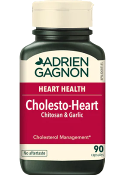 Cholesto-Heart Chitosan & Garlic - 90 Caps - Adrien Gagnon