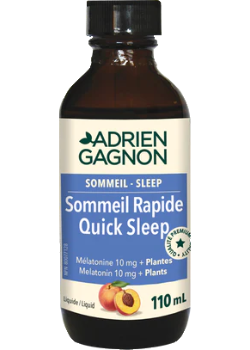 Quick Sleep Melatonin 10mg + Plants (Peach) - 110ml