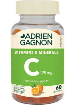 Vitamin C 125mg (Sugar Free Orange) - 60 Gummies