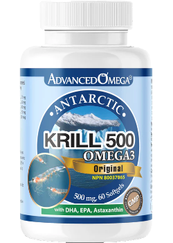 Antarctic Krill 500mg - 60 Softgels