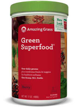 Green Superfood Berry Flavour - 480g - Amazing Grass