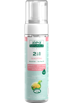 2-In-1 Sensitive Shampoo + Body Wash - 200ml