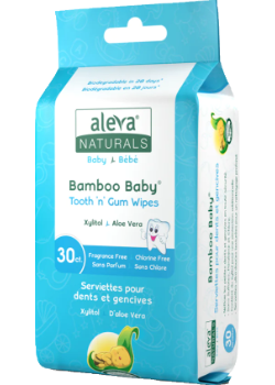 Bamboo Baby Tooth N Gum Wipes - 30 Wipes