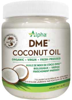 Coconut Oil Organic Virgin DME (Plastic Jar) - 475ml