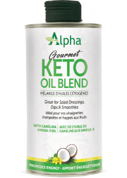 Gourmet Keto Oil Blend (Camelina) - 250ml - Alpha Health Products Gourmet Keto Oil Blend (Camelina) - 250ml - Alpha Health Products