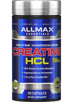 Creatine HCL 750mg - 90 Caps