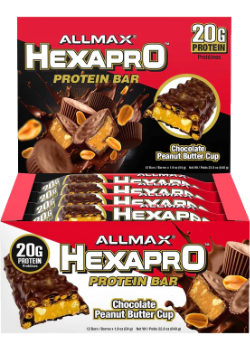 Hexapro Protein Bar (Chocolate Peanut Butter Cup) - 12 Bars