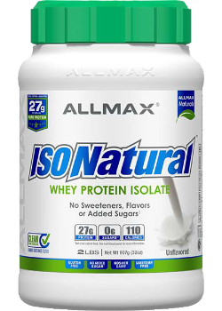 Isonatural Whey Protein Isolate (Unflavoured) - 2lbs