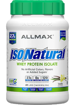 Isonatural Whey Protein Isolate (Vanilla) - 2lbs