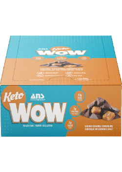 Keto Wow Bars (Salted Caramel) - 12 x 40g