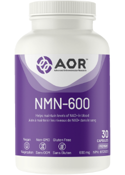 Buy AOR NMN-600 - 30 Caps at NationalNutrition.ca