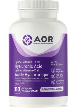 Lysine Vitamin C And Hyaluronic Acid - 60 V-Caps