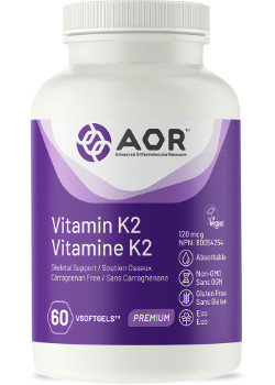 Vitamin K2 - 60 Veggie Softgels