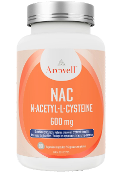 NAC (N-Acetyl-L-Cysteine) 600mg - 90 V-Caps