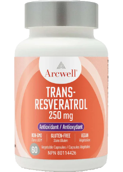 Trans-Resveratrol 250mg - 60 V-Caps