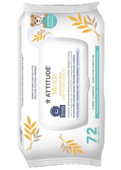 Oatmeal Sensitive Natural Baby Care Wipes - 72 Wipes