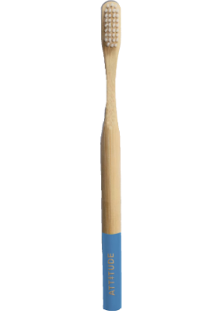 Adult Bamboo Toothbrush (Blue Handle) - 1 Brush