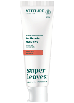 Adult Toothpaste Fluoride Free Sensitive (Spearmint) - 120g