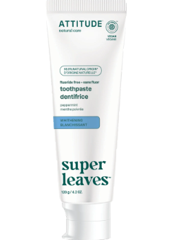 Adult Toothpaste Fluoride Free Whitening (Peppermint) - 120g