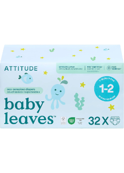Eco Baby Diapers (Sizes 1-2) - 32 Diapers